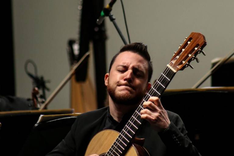 Gian Marco Ciampa y Abel García Ayala comparten su música con la OSSLA