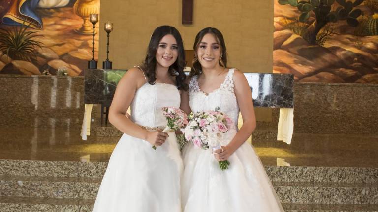 Valeria Castro Sánchez y Andrea López Escamilla.