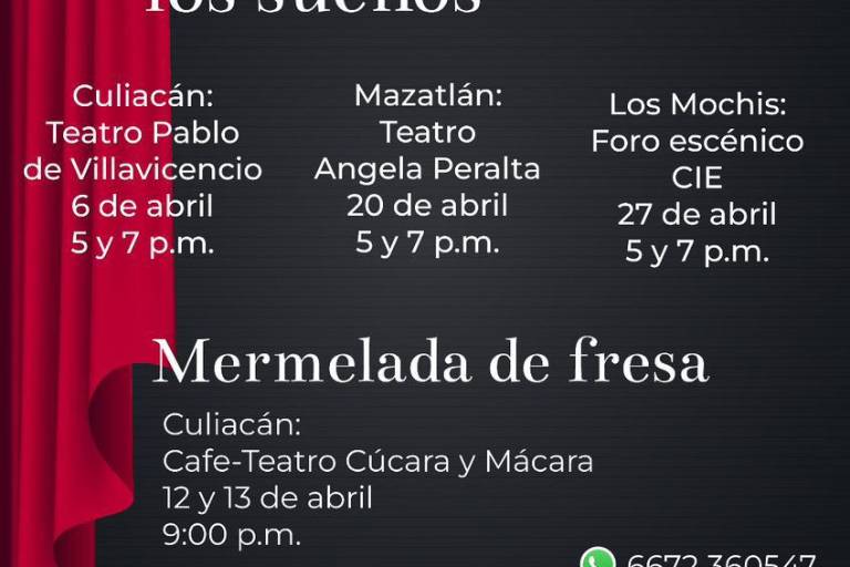 ‘Donde se cruzan los sueños’ se presenta este sábado en Mazatlán