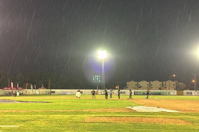 La lluvia suspende primera jornada de la Copa Gobernador 2025 en Guamúchil