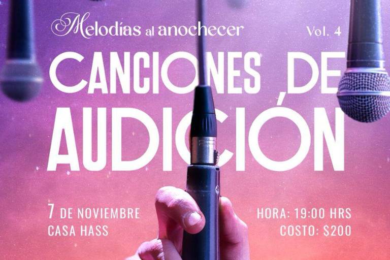 Estrenarán ‘Canciones de audición’ en Casa Haas