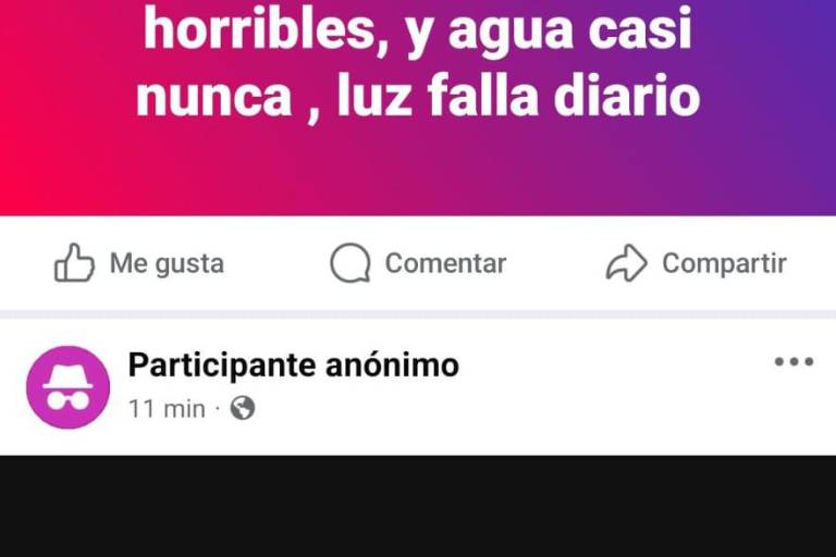 Vecinos reportan en redes sociales que tras lluvias siguen a oscuras