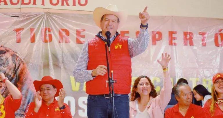 Ricardo Mejía es el candidato del PT al Gobierno de Coahuila.