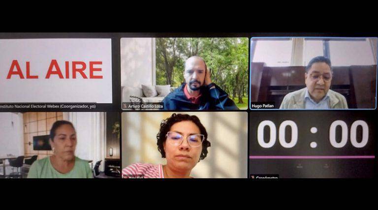 Integrantes de la Comisión de Quejas y Denuncias del Instituto Nacional Electoral.