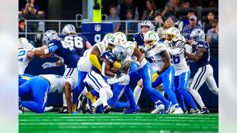 Chargers vencen 34-17 a Cowboys.