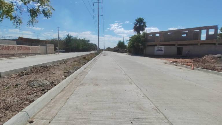 La pavimentación del bulevar José Hernández Terán, en su tramo que conecta el bulevar Pedro Anaya con la calle Santa Ana, registra ya un 85 por ciento de avance.