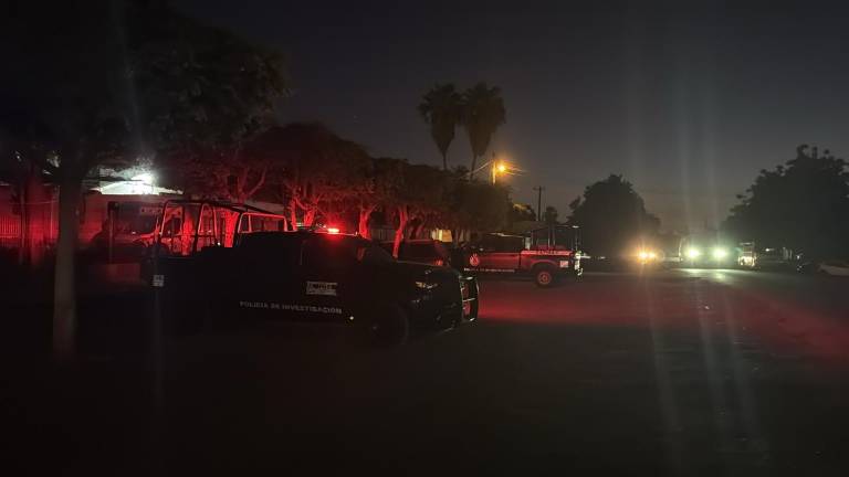 El siniestro se reportó por la calle Sinaloa, de la colonia Villa Bonita.