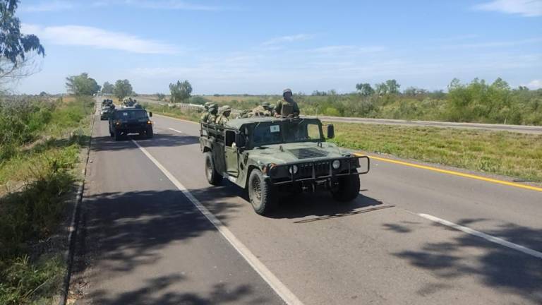 Llegan 212 elementos del Ejército para reforzar operativos en Guasave y Salvador Alvarado