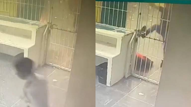 Las imágenes de seguridad del centro de detención en Ciudad Juárez mostraban a los migrantes tratando de escapar de una celda en la que ardía el fuego mientras los guardias de seguridad se alejaban.