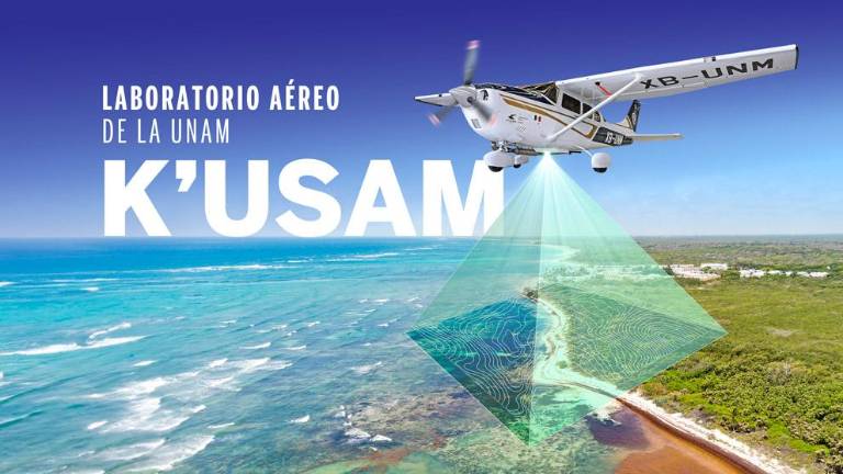 Presentan K’usam, primer laboratorio aéreo de la UNAM