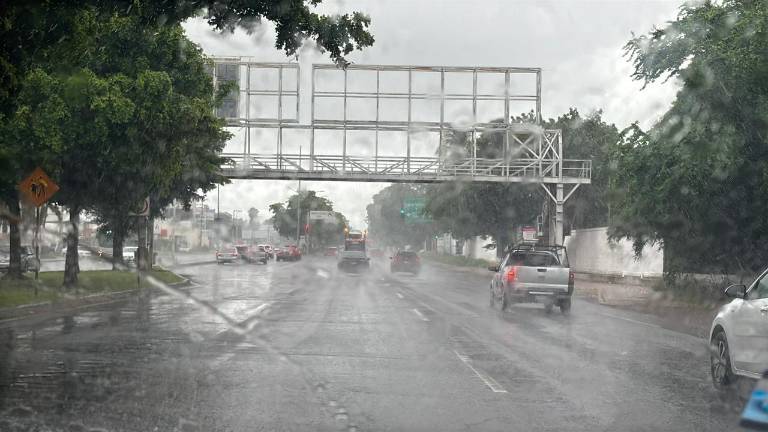 Las lluvias se han extendido a todo el estado.