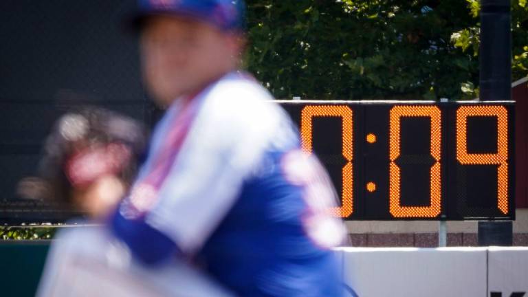 Habrá un reloj de 30 segundos entre bateadores.