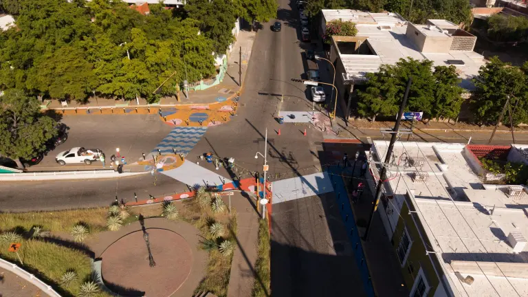 Estos trabajos forman parte del proyecto Pasos por la paz.