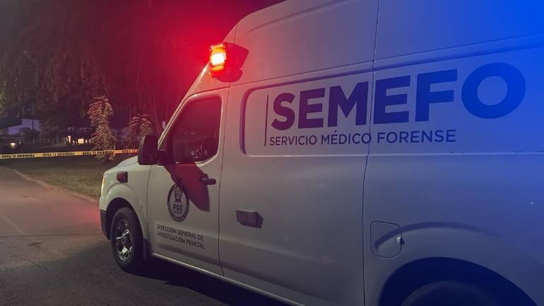 El cuerpo de la víctima fue trasladado a las instalaciones de Semefo.