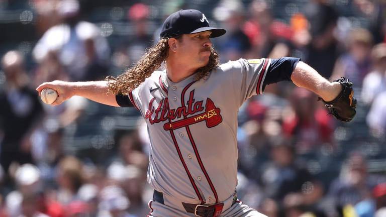 Grant Holmes acaricia el sin hit.