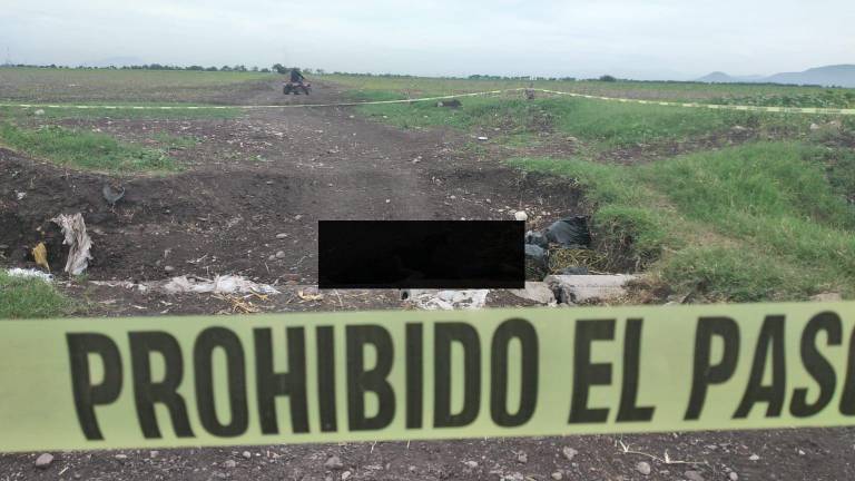 Encuentran cuerpo en Culiacán en camino que va de la carretera a Costa Rica al Ejido San Rafael