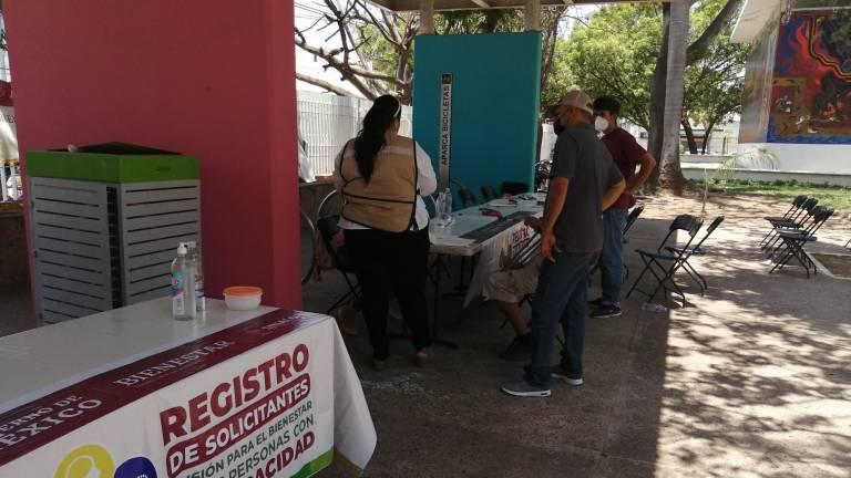 Menos del 40% de las personas con discapacidad en Sinaloa se han registrado para recibir pensión; tienen hasta el 30 de julio