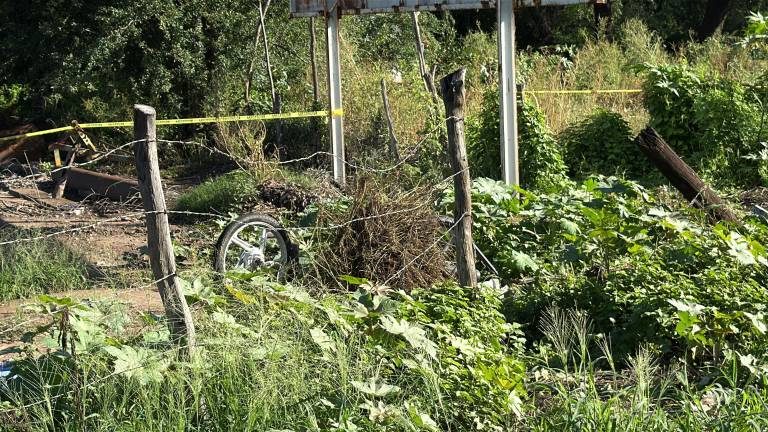 El accidente en el que falleció un motociclista ocurrió la mañana de este domingo en la carretera Navolato-Altata.