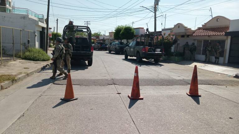 Elementos del Ejército aseguran casa en Culiacán