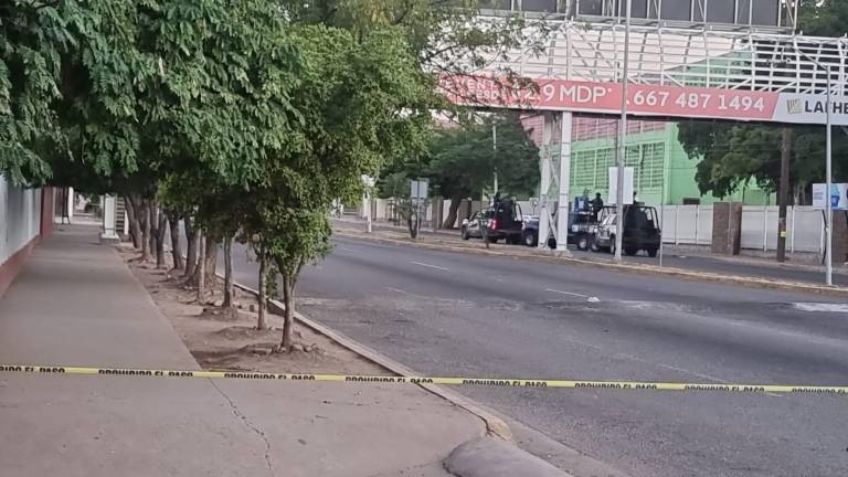 Persecución a balazos deja un herido en Culiacán