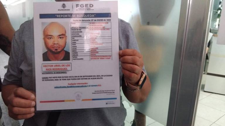 Héctor Uriel desapareció en Mazatlán en septiembre de 2021.