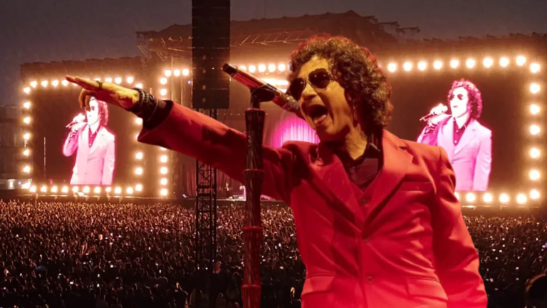A pesar de la lluvia, los fans de Enrique Bunbury se dieron cita para disfrutar de su ídolo