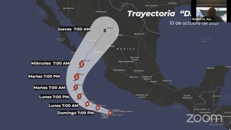 Sinaloa, Nayarit y BCS, los estados con más riesgo de daño por ‘Pamela’, alerta Gobierno federal