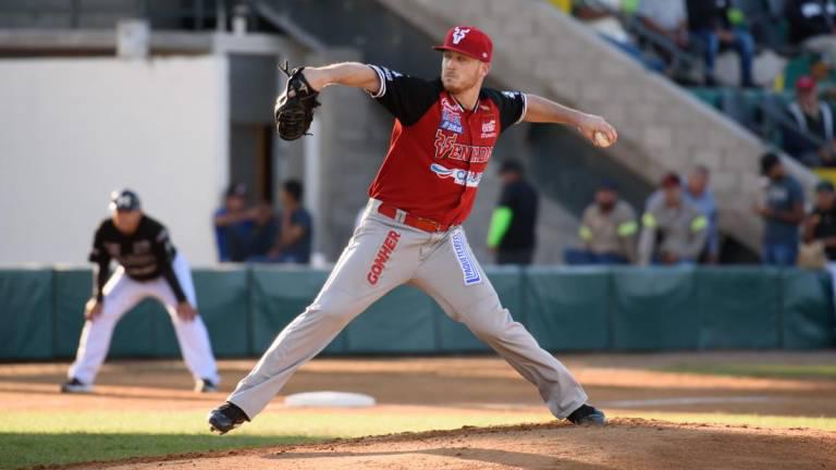 $!Casey Harman abrirá el juego inaugural por Venados de Mazatlán