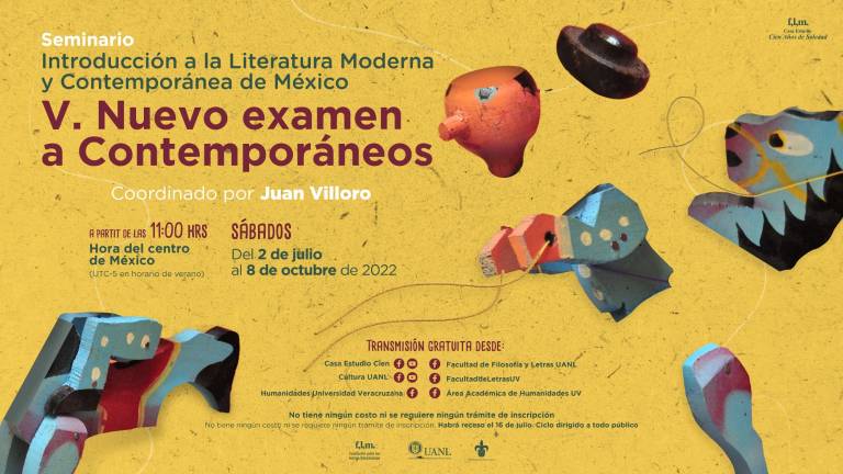 A partir del sábado 2 de julio, la Casa Estudio Cien Años de Soledad ofrecerá de manera gratuita un ciclo de charlas literarias en torno del grupo de Contemporáneos.