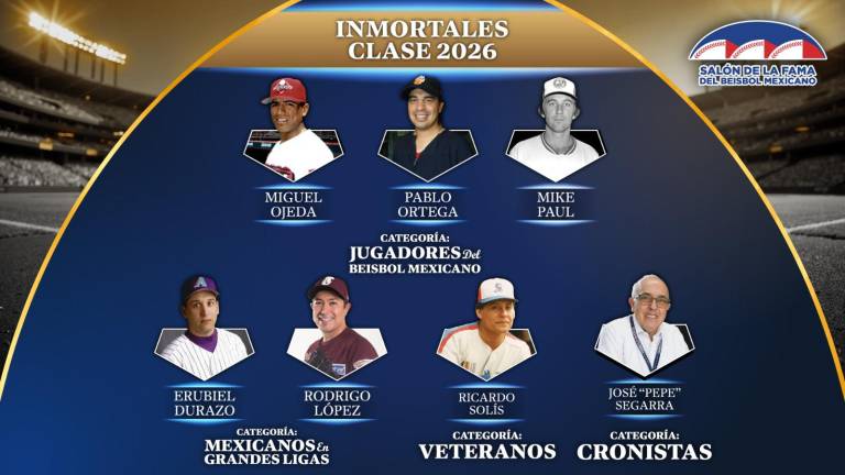 Miguel Ojeda y Pablo Ortega son nuevos ‘inmortales’ del beisbol mexicano