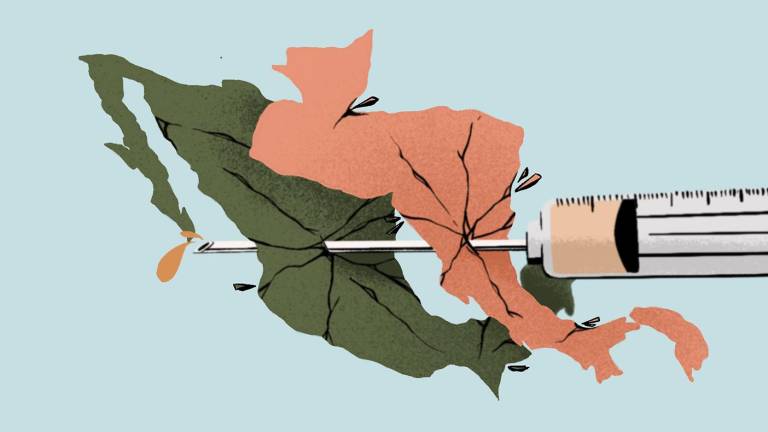 Las vacunas llegan tarde y mal a Centroamérica y sur de México