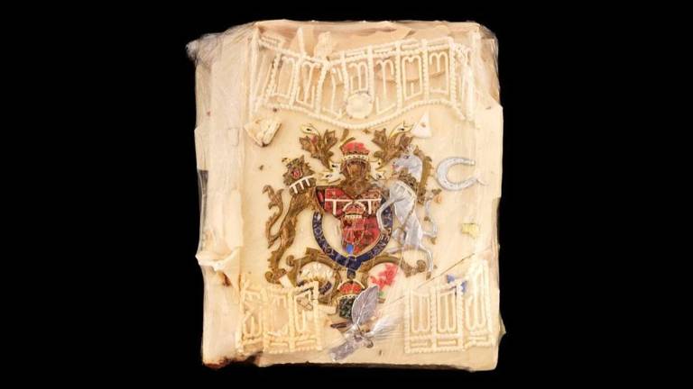 La rebanada congelada sigue en buenas condiciones, aseguran expertos.