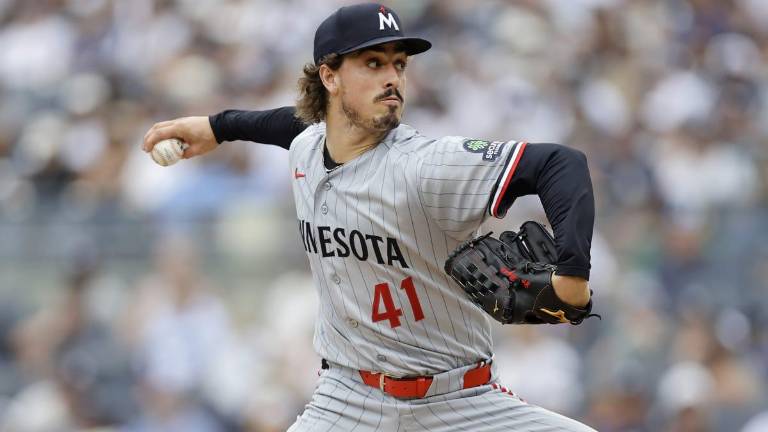 Joe Ryan lució en su apertura por los Mellizos en el Yankee Stadium.