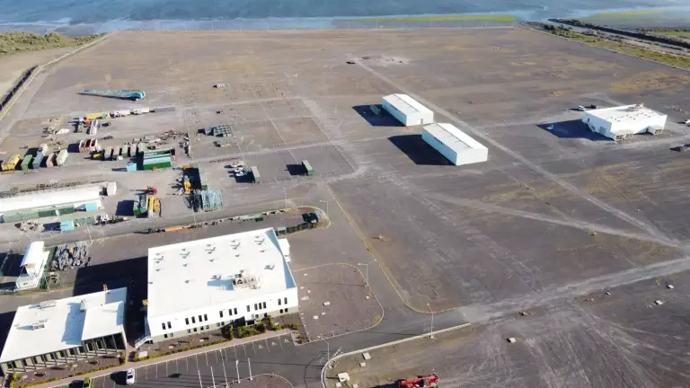 En Topolobampo la empresa GPO construye una planta de amoniaco.