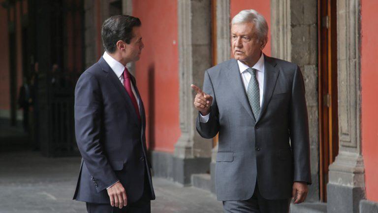 Dice AMLO que no hay que anclarse al pasado, ante indagatorias a Peña Nieto