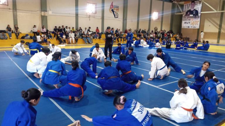 Los judocas mazatlecos se preparan a conciencia.