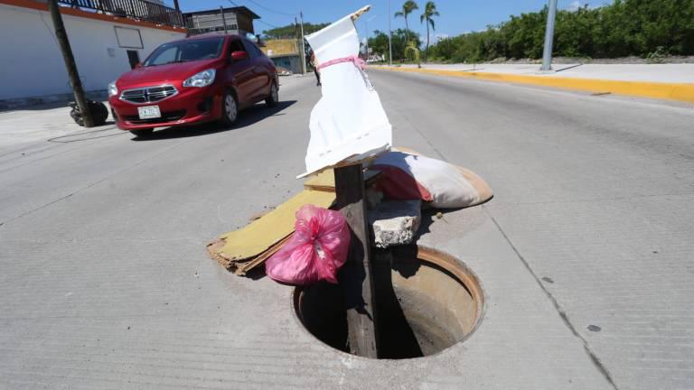 En algunos sectores de la ciudad se han robado casi 50 alcantarillas de mayo a la fecha.