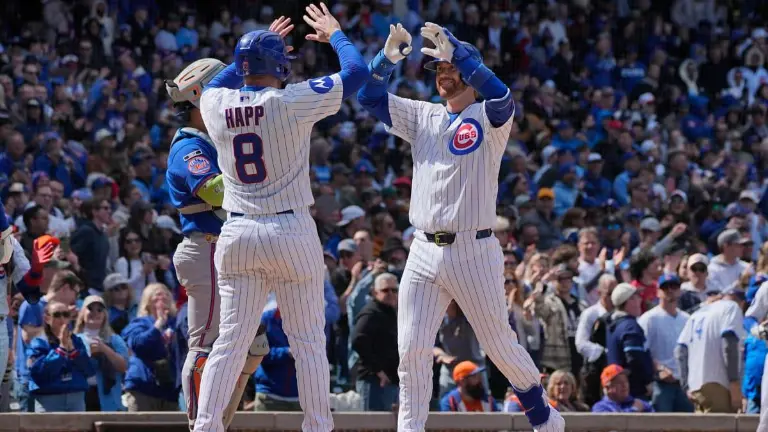 Cachorros vencen a Mets en casa.