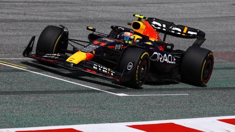 $!Checo Pérez remonta hasta el podio en Gran Premio de Austria