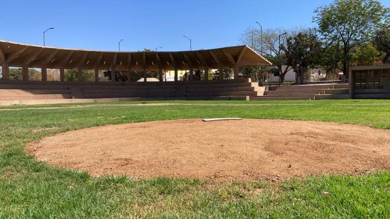 Entrega de estadio de beisbol en la colonia Urías, en Mazatlán será finales de abril