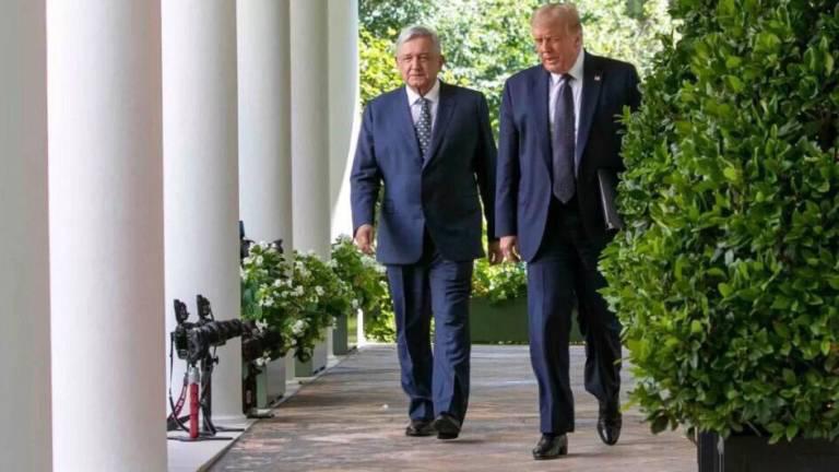 Donald Trump y Andrés Manuel López Obrador.