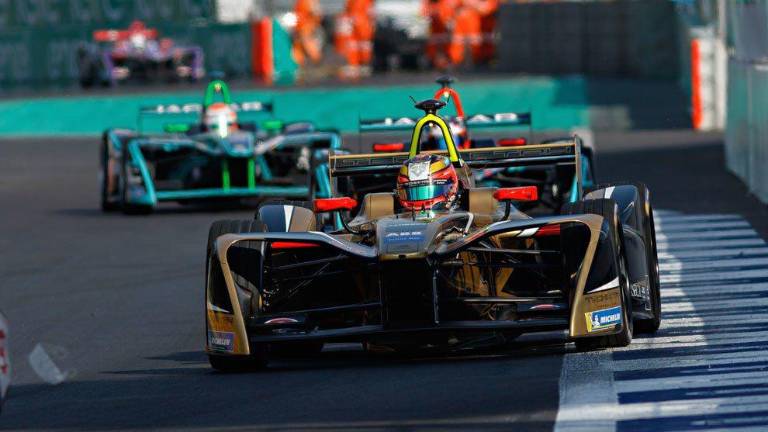 Competencia de la Fórmula E, que este fin de semana se desarrollará en Puebla.