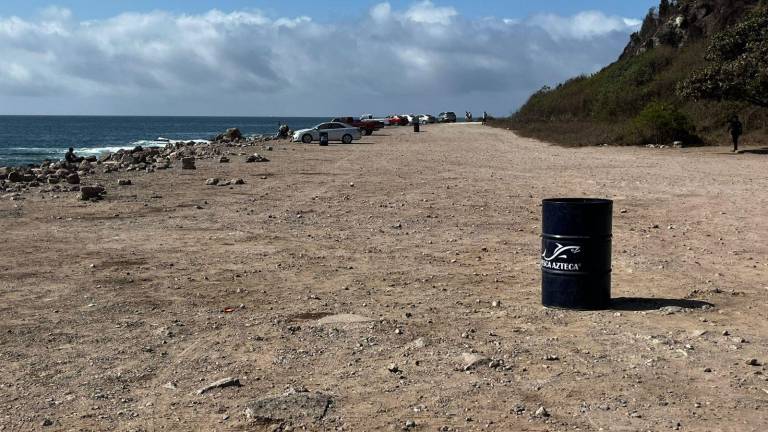 El área se ha mantenido limpia en gran medida por la instalación de botes de basura donados.