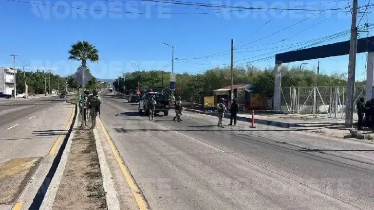 Los hechos se reportaron el 11 de febrero, casi en el cruce de la carretera a Imala con el bulevar California, frente a la entrada al fraccionamiento Los Ángeles.