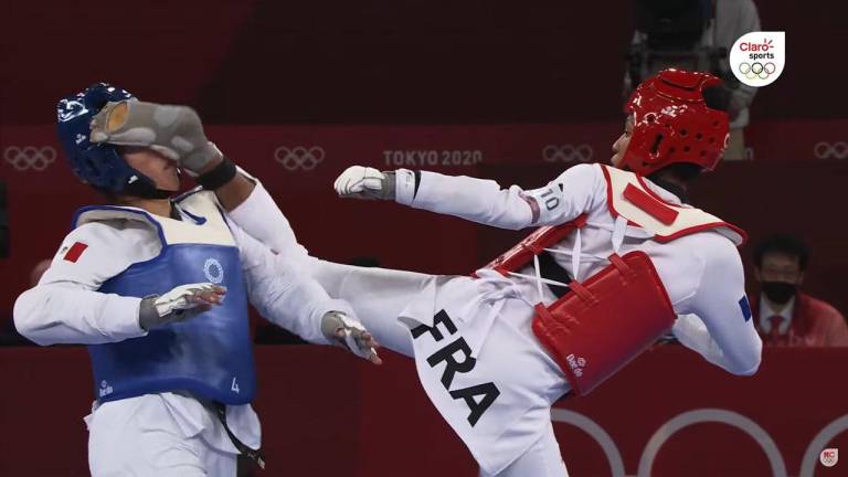 Briseida Acosta cae ante francesa Althea Laurin en su debut en el taekwondo de Tokio