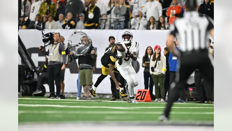 Bengals vence a Steelers por 33-31.