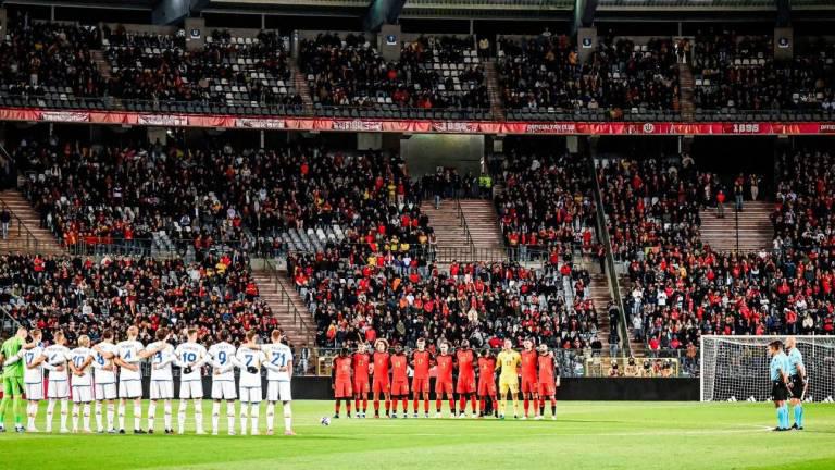 UEFA da por culminado el Bélgica-Suecia