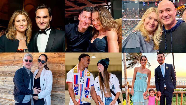 Las parejas más famosas en el deporte mundial