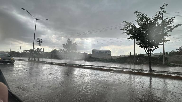 El episodio de lluvia forma parte de las condiciones de inestabilidad pronosticadas para Sinaloa durante la tarde de este miércoles.