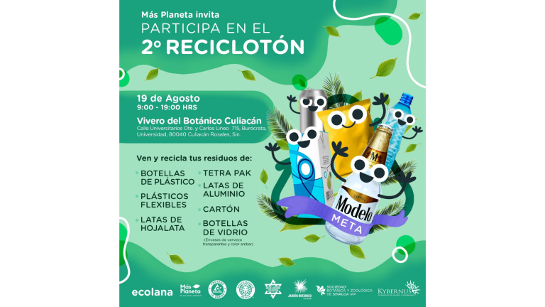 El Reciclotón será en el vivero del Jardín Botánico el sábado 19 de agosto.